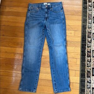 J. Crew 9” Vintage Straight Jean in Medium Vintage Wash